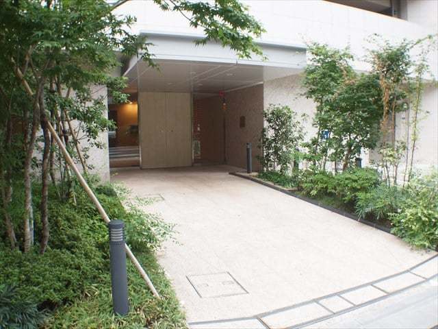 ザパークハウス赤坂レジデンスのエントランス