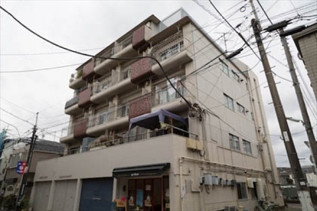 山愛コーポラスの外観