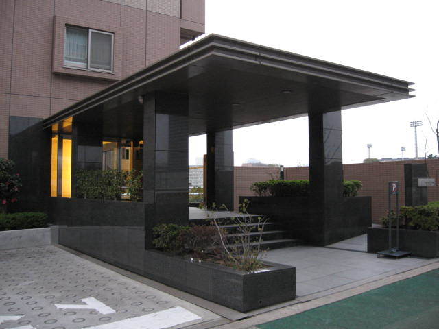 コスモ東京キャナルプレイスのエントランス