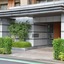 コスモ江戸川中央のエントランス